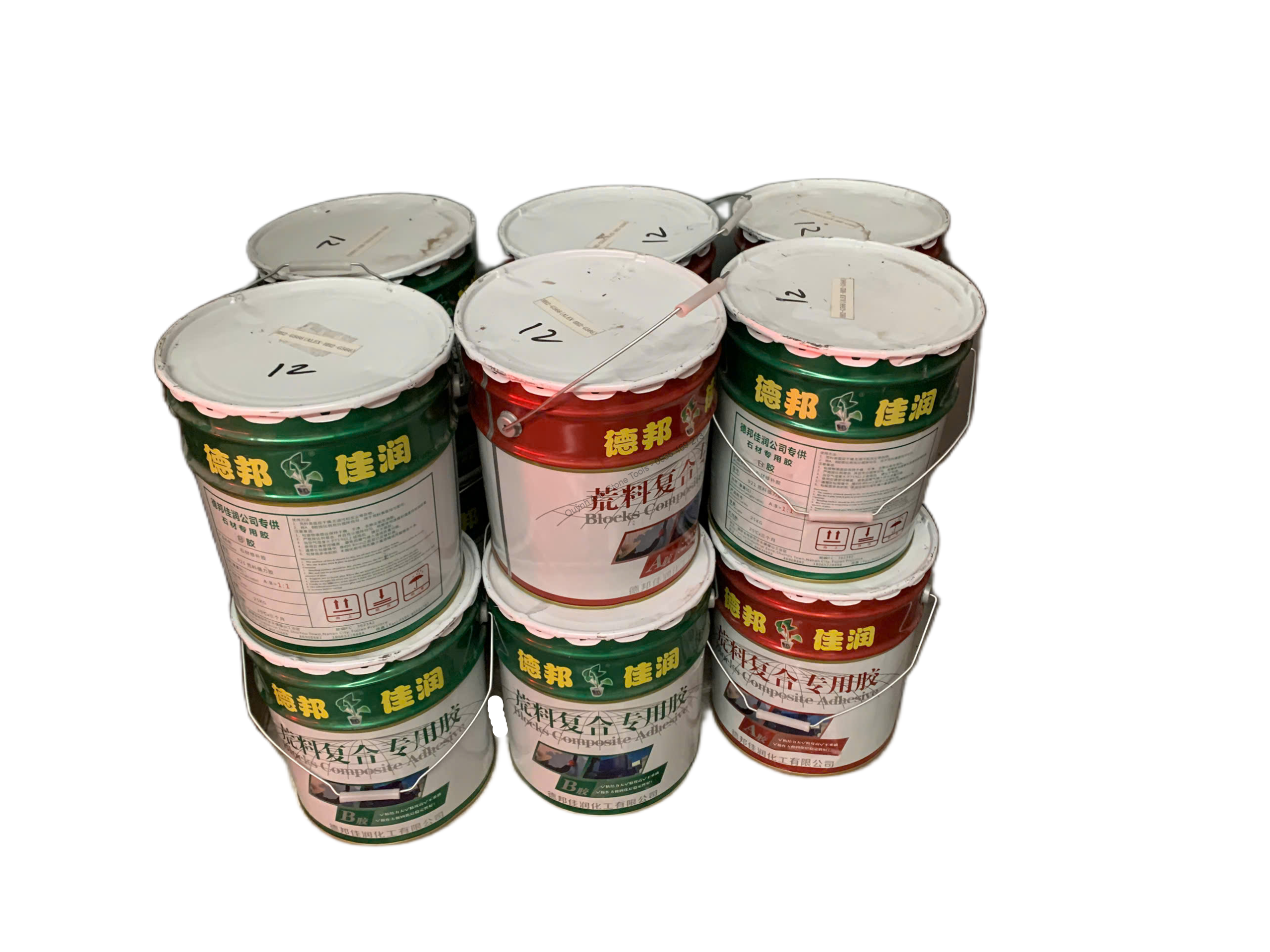 Keo epoxy bọc tăng cứng block đá - Ảnh 3