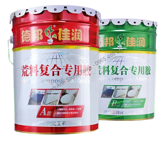 Keo epoxy bọc tăng cứng block đá - Ảnh 2